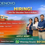 📢 Denovo Institute Hiring – Join Our Education Team in Kolkata